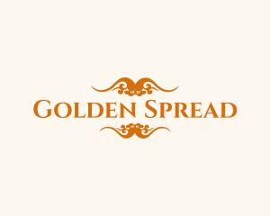 Majestic Golden Pattern logo design