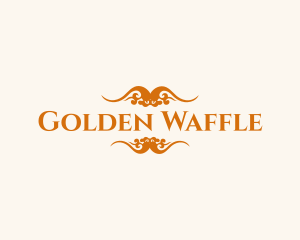 Majestic Golden Pattern logo design