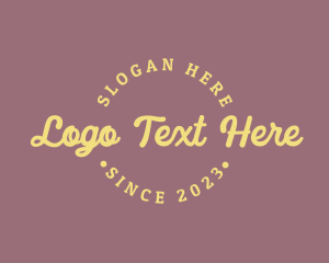 Retro Cursive Company logo