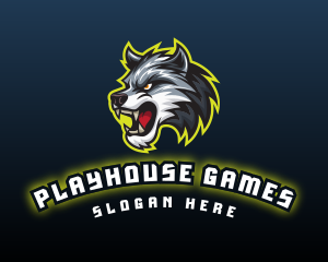 Wolf Dog Gaming logo design