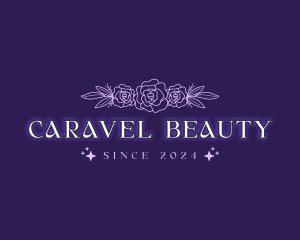 Floral Ornament Beauty logo design