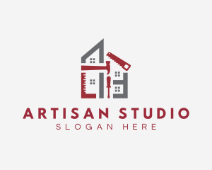 House Construction Tools logo design