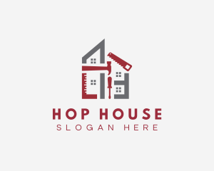 House Construction Tools logo design