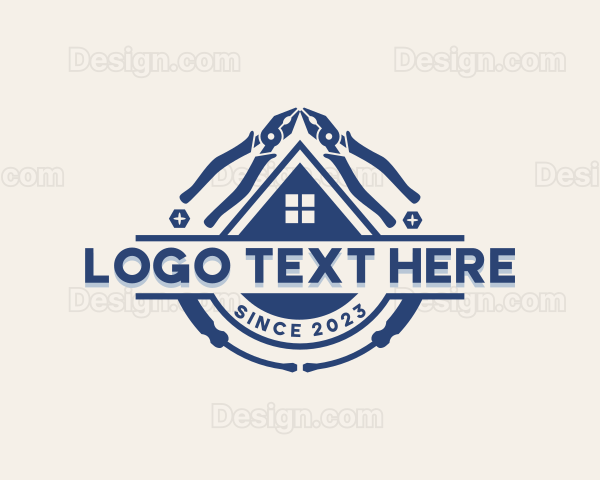 Handyman Repair Tools Logo