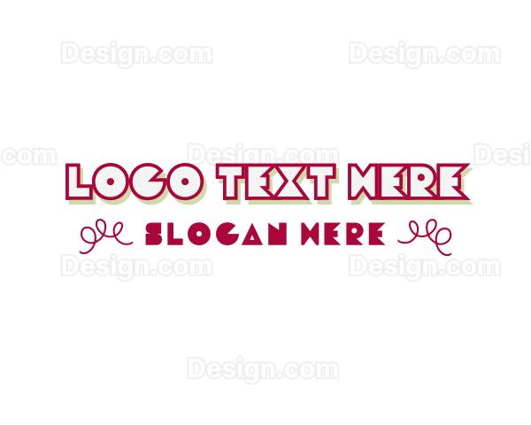 Creative Quirky Wordmark Logo