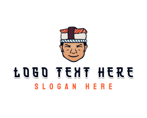 Sushi Sashimi Man logo