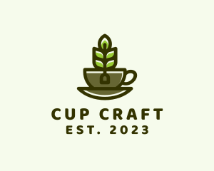 Organic Tea Cup logo