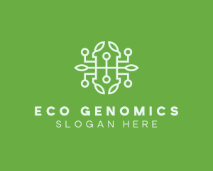 Leaf Biotech Laboratory logo design