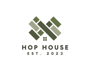 House Tile Flooring logo design