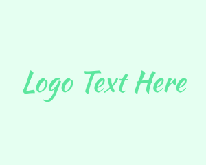 Name - Generic Brushstroke Art logo design