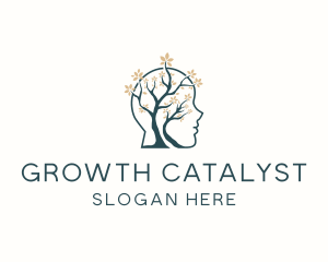 Human Tree Mental Wellness logo design