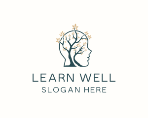 Human Tree Mental Wellness logo design