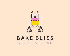 Pastry Cake Baking logo design