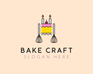 Pastry Cake Baking logo design