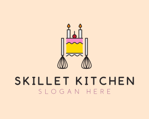 Pastry Cake Baking logo design