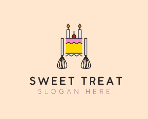 Pastry Cake Baking logo design