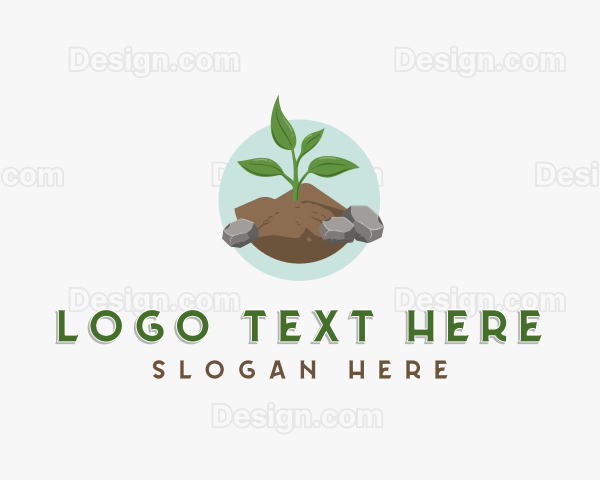 Leaf Plant Sprout Logo