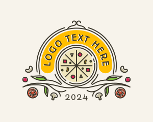 Pizza Food Pizzeria logo