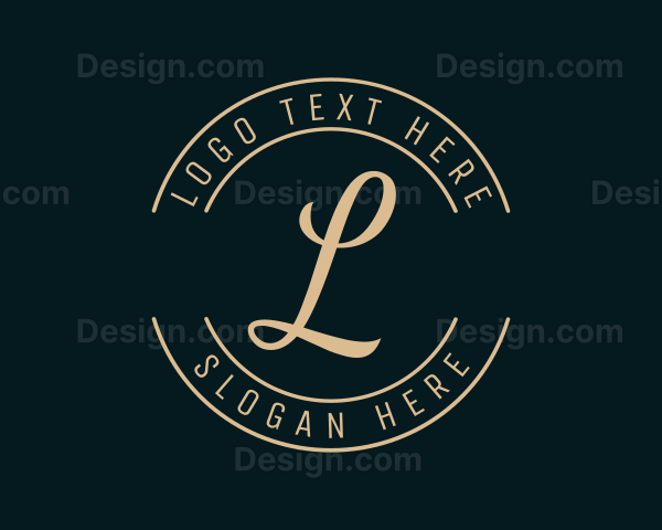 Premium Gold Luxury Logo