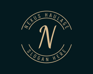 Premium Gold Luxury logo design