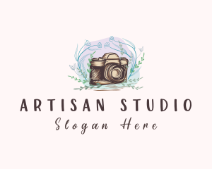 Studio Floral Camera  logo design