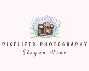 Studio Floral Camera  logo design