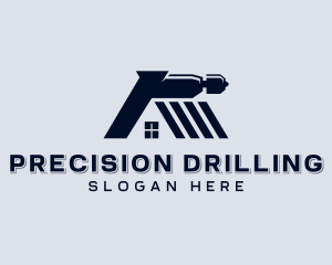 Drill Handyman Renovation   logo design