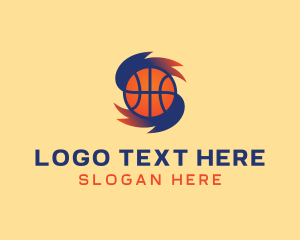 Gradient Basketball Hurricane  logo