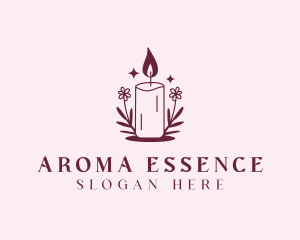 Floral Scented Candle logo