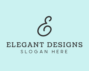 Fashion Elegant Tailoring logo design