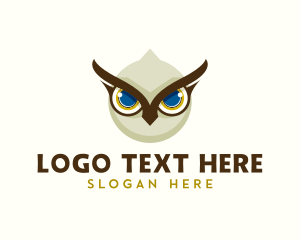 Wildlife Owl Bird logo