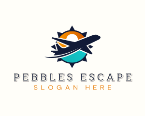 Aviation  Vacation Getaway logo design