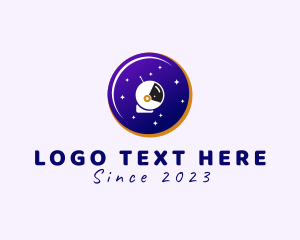 Space Astronaut Donut  logo