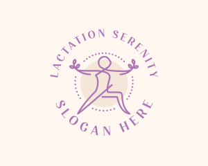 Yoga Wellness Exercise logo design