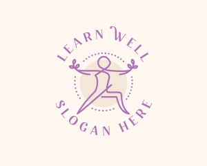 Yoga Wellness Exercise logo design