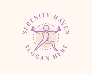 Yoga Wellness Exercise logo design