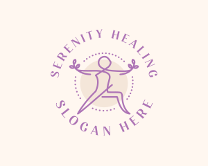 Yoga Wellness Exercise logo design