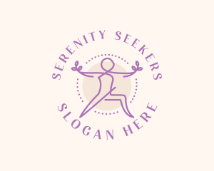 Yoga Wellness Exercise logo design