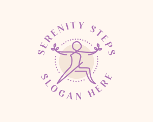 Yoga Wellness Exercise logo design