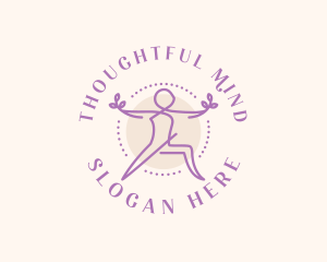 Yoga Wellness Exercise logo design