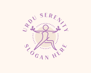 Yoga Wellness Exercise logo design