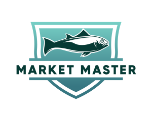 Seafood Market Fish logo design