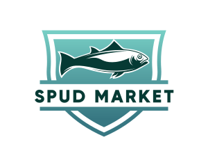 Seafood Market Fish logo design