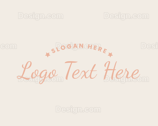 Feminine Cursive Business Logo