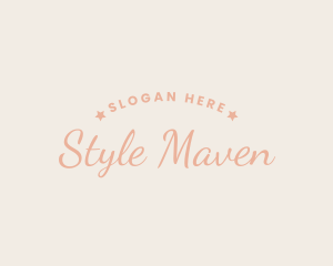 Feminine Cursive Business logo design