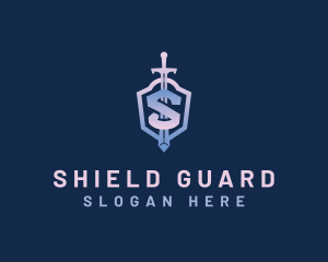 Sword Shield Weapon logo