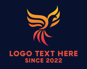 Blazing Legendary Phoenix logo