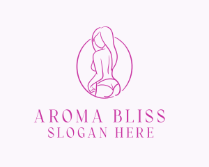 Adult Woman Model logo design