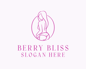 Adult Woman Model logo design