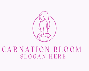 Adult Woman Model logo design